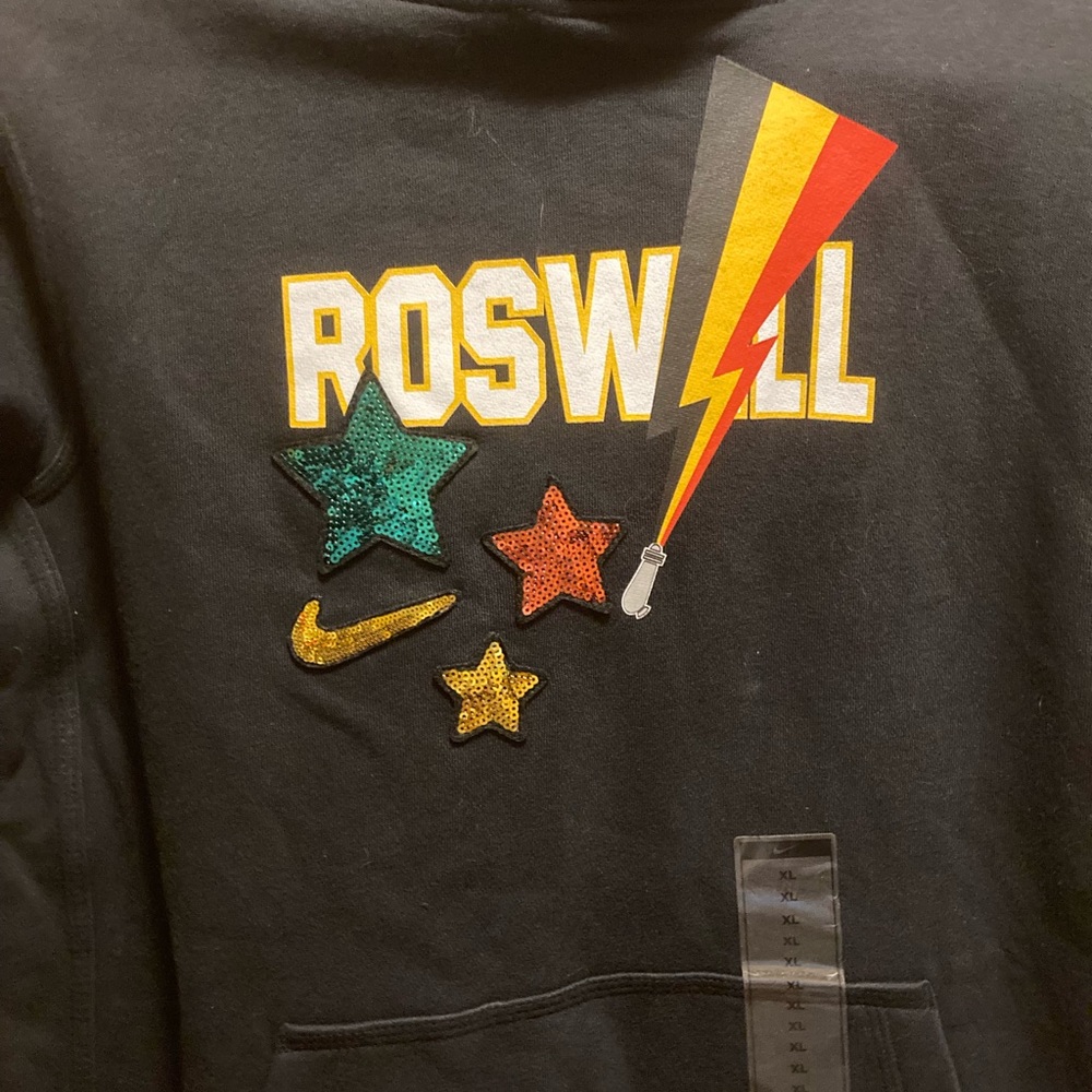 New Nike Roswell Rayguns Hoodie Jacket Youth - Picture 6 of 9
